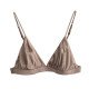 Stretch Ultra Thin Half Cup No Steel Rings Bra Mulberry Silk Underwear Stretch Ultra Thin Half Cup No Steel Rings Bra Mulberry Silk Underwear