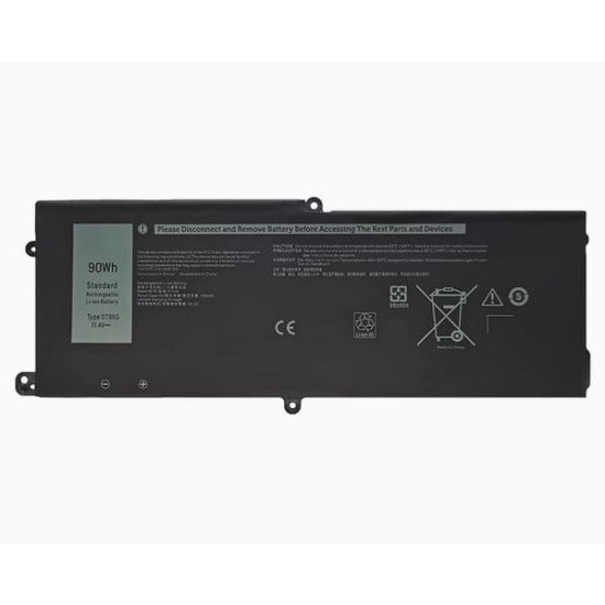Replacement DT9XG Battery for Dell Alienware Area51m R1/R2 ALWA51M P38E 90Wh