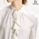 Elegant Long Sleeve Mulberry Silk Cardigan Fashion Shirt For Women Elegant Long Sleeve Mulberry Silk Cardigan Fashion Shirt For Women