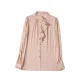 Elegant Long Sleeve Mulberry Silk Cardigan Fashion Shirt For Women Elegant Long Sleeve Mulberry Silk Cardigan Fashion Shirt For Women