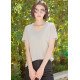 Casual Basic Loose Tees Thin Summer Mulberry Silk T-Shirt For Women Casual Basic Loose Tees Thin Summer Mulberry Silk T-Shirt For Women