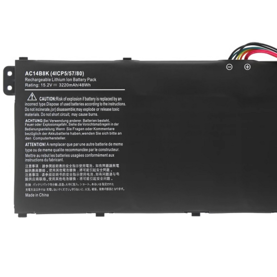 Replacement Acer AP14B8K Aspire 3 A315-53G-54NA Aspire 5 A517-52 Battery