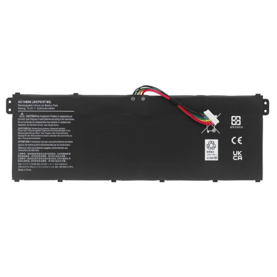 Replacement Acer AP14B8K Aspire 3 A315-53G-54NA Aspire 5 A517-52 Battery