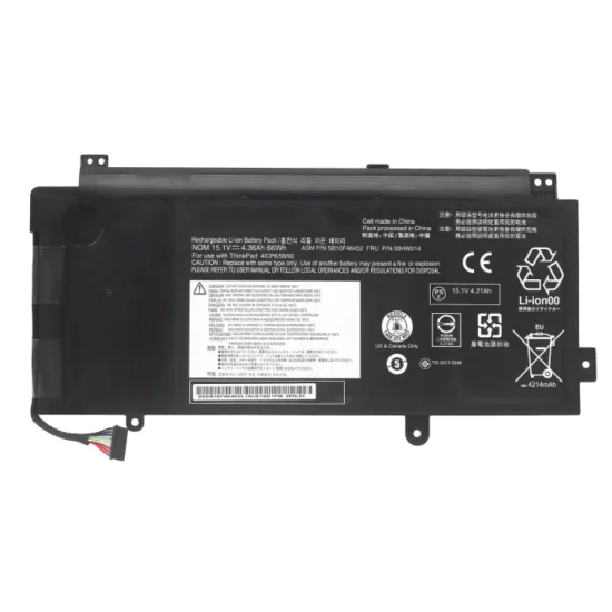 00HW014 Replacement Battery for Lenovo ThinkPad Yoga 15 00HW008, 00HW009, 00HW015 00HW014 Replacement Battery for Lenovo ThinkPad Yoga 15 00HW008, 00HW009, 00HW015