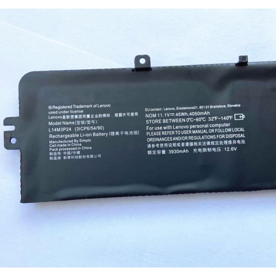 Lenovo L14M3P24 L14S3P24 L16M3P24 Legion Y520 Battery