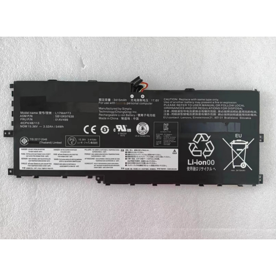 Lenovo L17M4P71 L17C4P71 01AV499 L17C3P71 L17M4P73 Battery